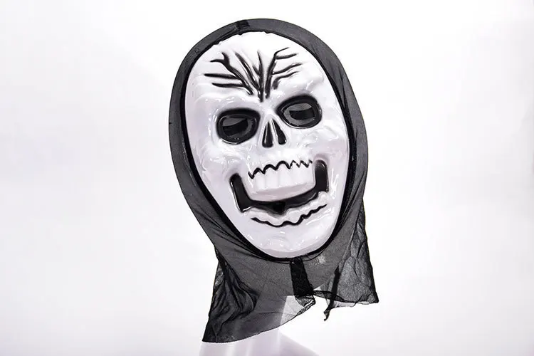 Головной убор унисекс для косплея Хэллоуин белое лицо s призраки зомби вампир