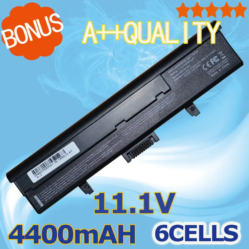 

4400mAH Battery for Dell XPS M1530 312-0662 312-0663 312-0664 451-10528 451-10529 GP975 RN897 RU006 RU030 TK330 XT828 XT832
