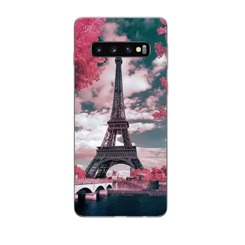 Чехол для samsung S10 Plus чехол для телефона S10E, силиконовая Мягкая задняя крышка из ТПУ для samsung Galaxy S10 S10Plus чехол корпус S10