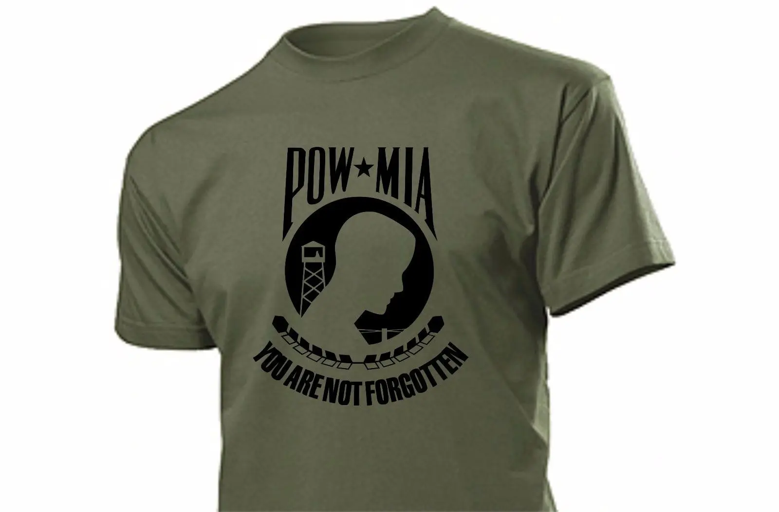Футболка POW-MIA Флаг Армии США Вьетнам Ветеран размер памяти S-3XL | Мужская одежда