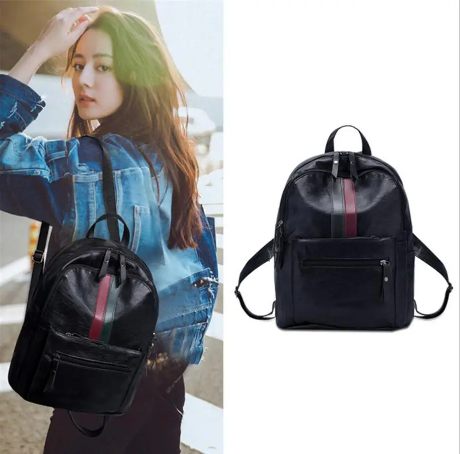 Женский рюкзак Feminina Mochila Escolar кожаный Mochilas Menina l Realer рюкзаки в Корейском стиле