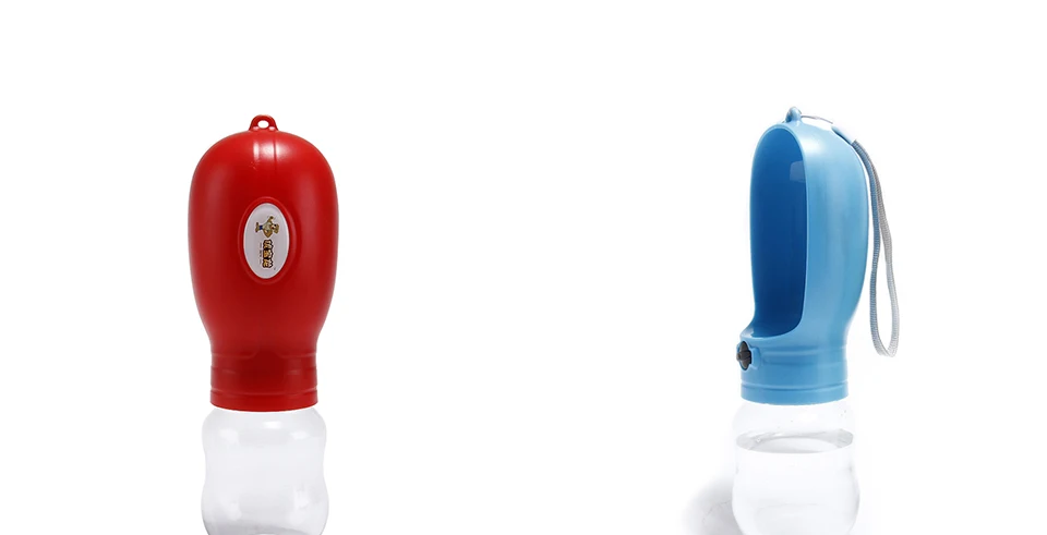 DRESSPET Pet Dog Bottle 330 мл портативная анти-осенняя чашка складная дорожная поилка миска для воды