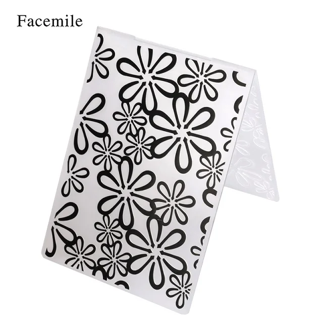 56020 Facemile 1 шт. пластиковая папка для тиснения для скрапбукинга неправильные Блоки типа фотоальбом карта бумага ремесленный шаблон форма инструмент - Цвет: 56020