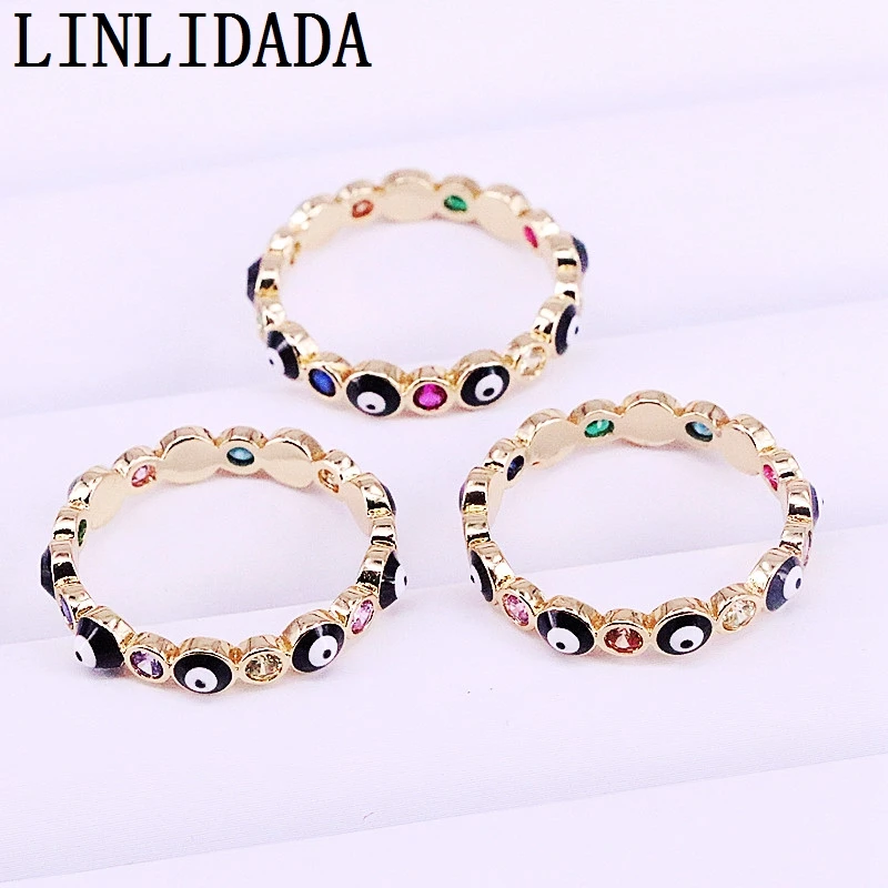 10 шт модные ювелирные изделия круглой формы подарок для женщин микро проложить cz