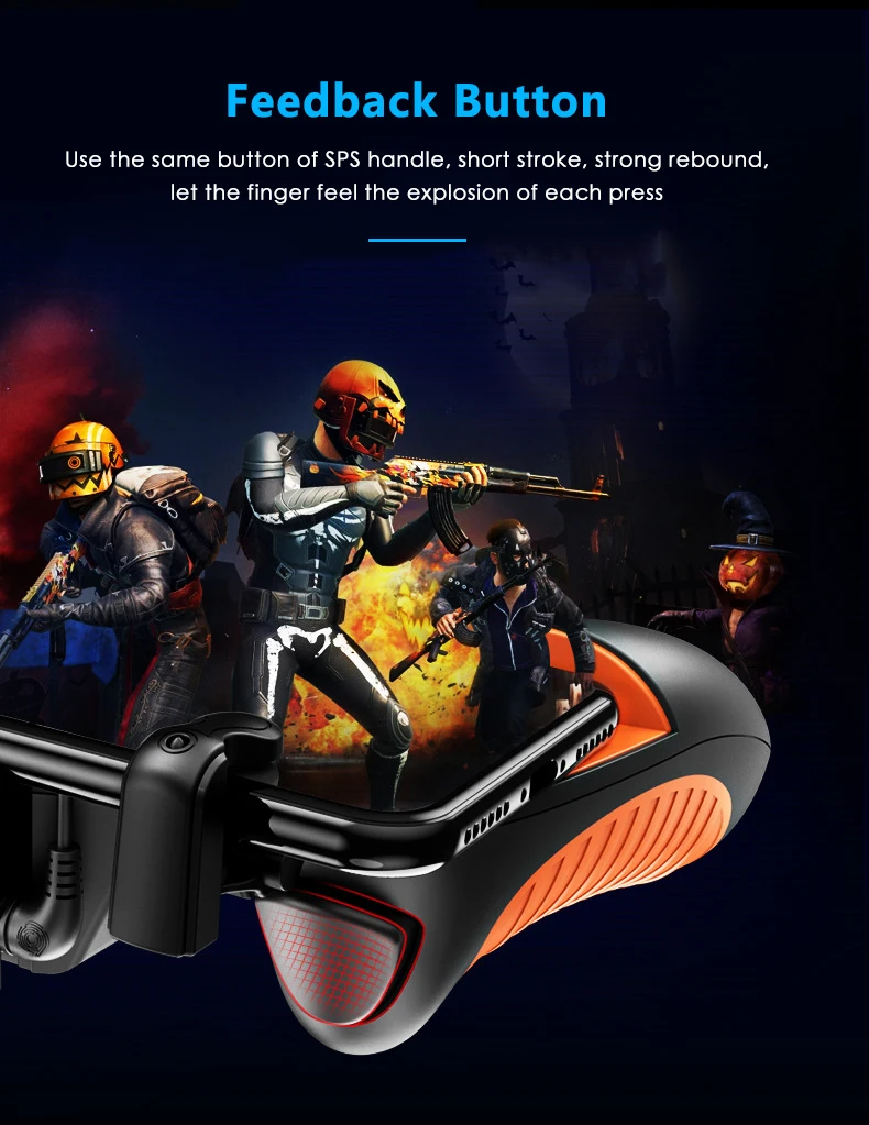PUBG L1R1 для iPhone X/XR/XS/8/7 samsung S/10/9/8 iOS Android мобильного телефона огневой курок геймпад охлаждающий вентилятор джойстик
