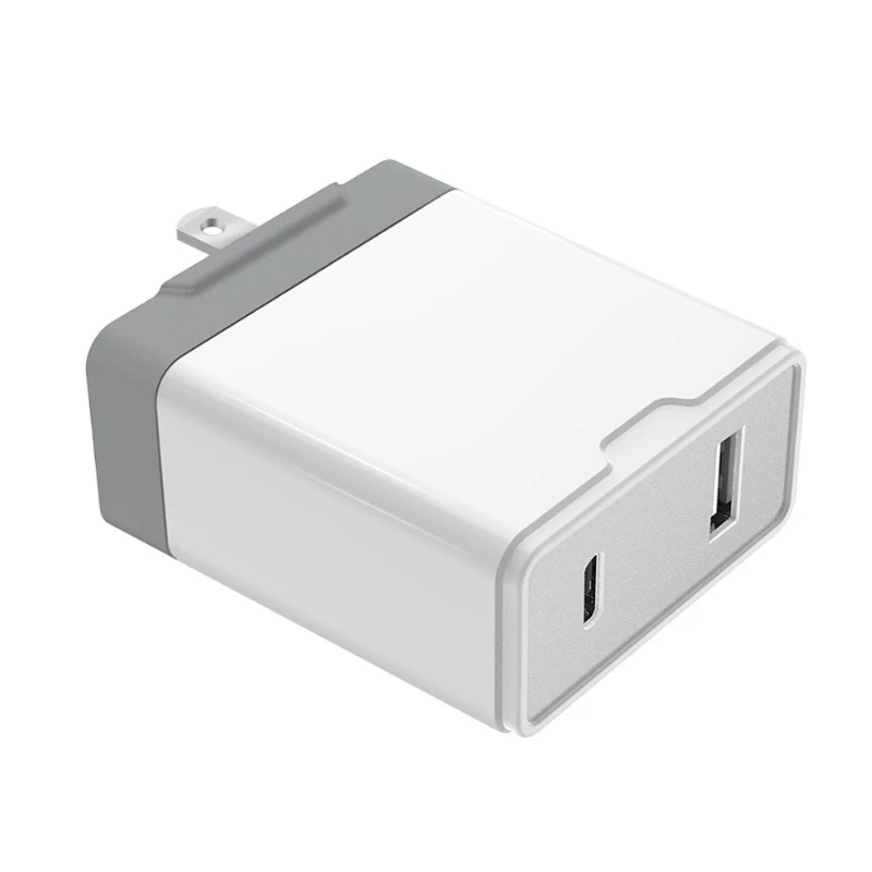 

29W USB/ Type C PD Adapter Fast Charging Travel Charger for Smartphone 2019 New
