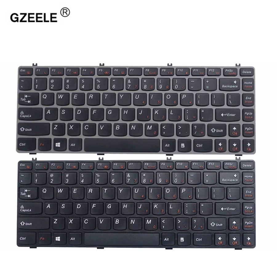 Клавиатура GZEELE для ноутбука LENOVO Y470 Y470N Y470P Y471 Y471A английская | Компьютеры и офис