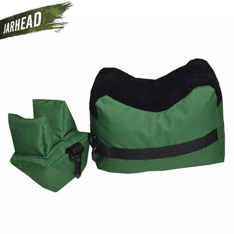 Sniper Targeting Sandbags Tactical Shooting Gun Front Rear Bag Rest Target Stand Rifle Support Sandbag Bench Hunting Accessories | Спорт и