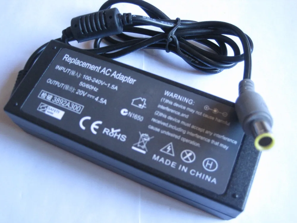 Зарядное устройство для Lenovo B490 B590 V480 V480C V480S V580 92P1109 20 в 4 5a 90 Вт|ac adapter charger|charger for