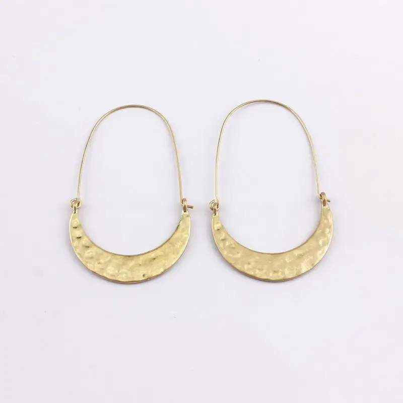Gold Серьги-кольца ZWPON - Окраска металла: Gold