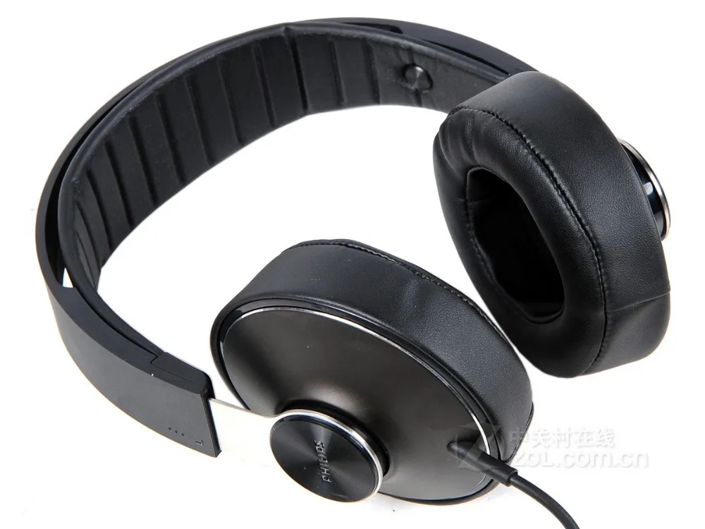 Philips SHP8000 Профессиональные наушники с длинными проводами микрофон Регулятор громкости гарнитура для MP3 музыкальный фильм