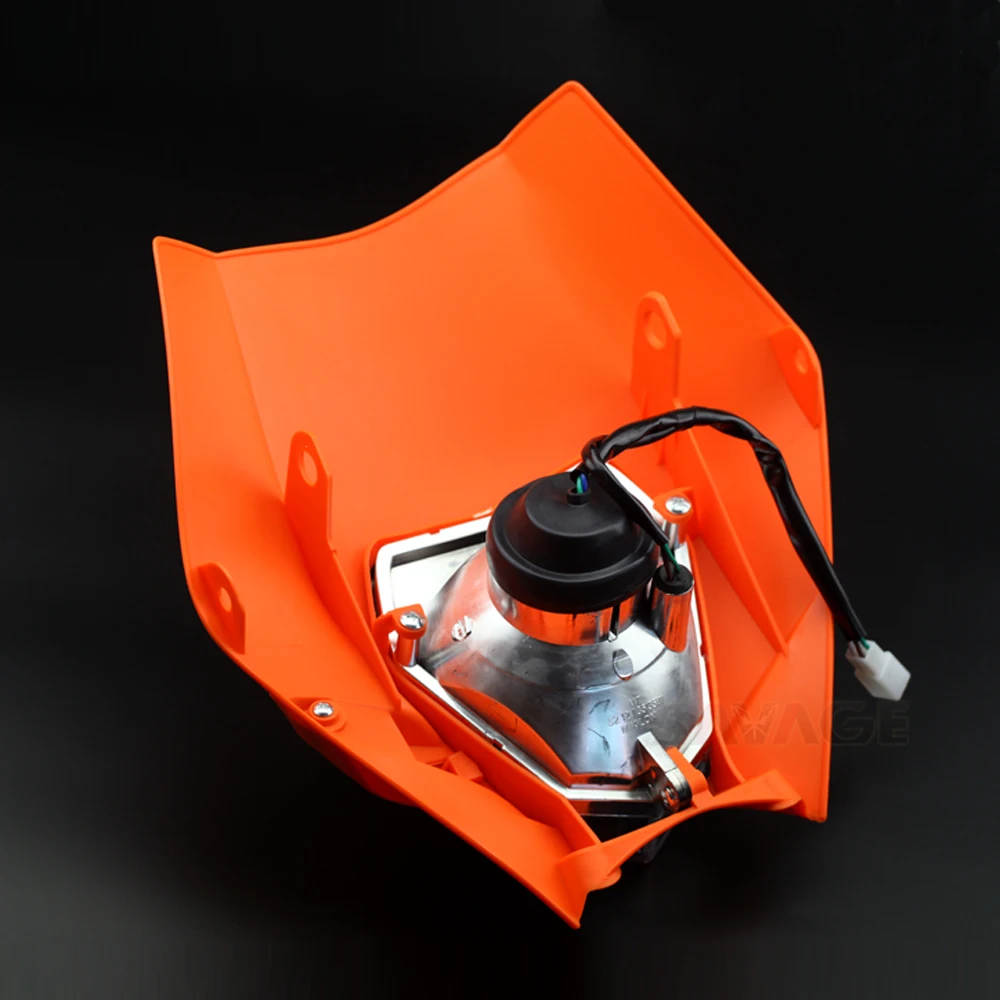 Маска на фару фары в сборе для EXC 125 sx 200 250 SX 300 400 450 500 530 Аксессуары мотоциклов