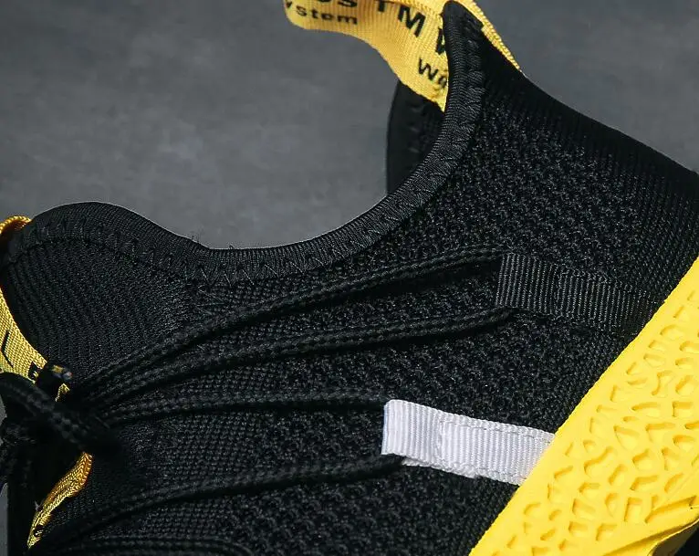 2019 Fashion Black Red Yellow Knit Mesh High Quality Men Shoes Designer Breathable Luxury Brand Casual Sneakers | Обувь