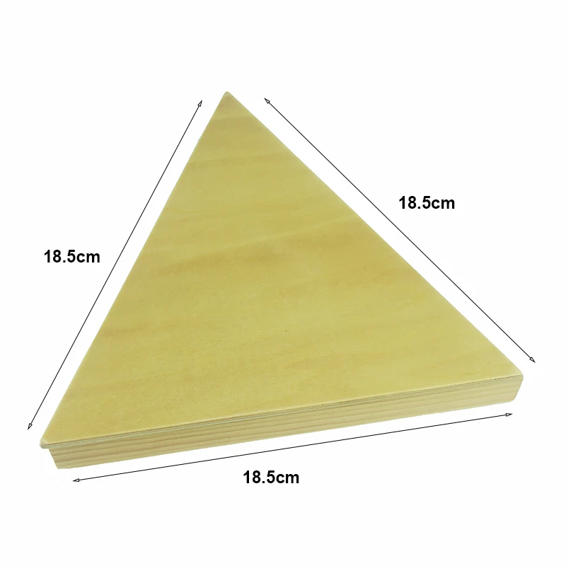 Высококачественная математическая игрушка Монтессори строительный Треугольник