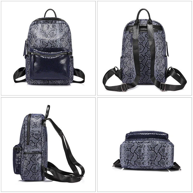 LOVEVOOK women backpack split leather multifunctional shoulder bag female large capacity fashion school bags for girls teenagers | Багаж и