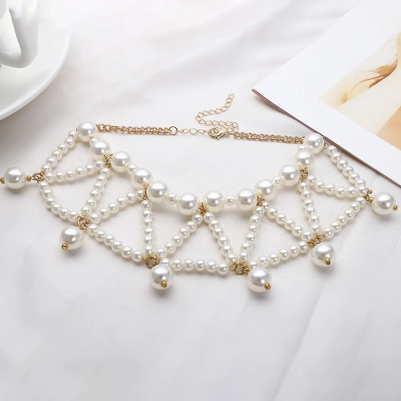 Новая распродажа пикантные женские Кристалл сзади цепи цепочки и ожерелья