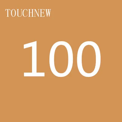 100 TOUCHNEW, 168 цветов, одиночные художественные маркеры, кисть, эскиз, на спиртовой основе, маркеры, двойная головка, манга, ручки для рисования, товары для рукоделия - Цвет: 100