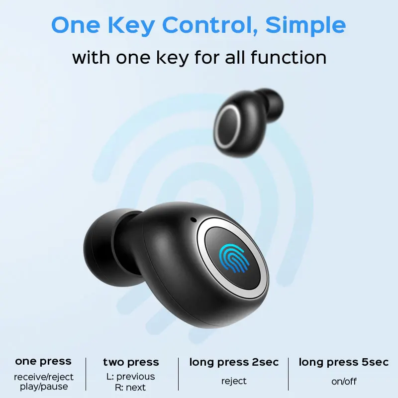 TWS Bluetooth наушники стерео беспроводные наушники fone de ouvido sem fio спортивные басовые наушники для Xiaomi Airdots Umidigi A5 Pro
