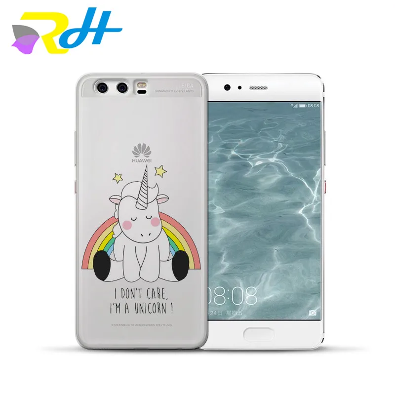 Чехол для Huawei P20 lite Rainbow unicorn чехол 2018 Модный Pro Etui|Чехлы-накладки| |