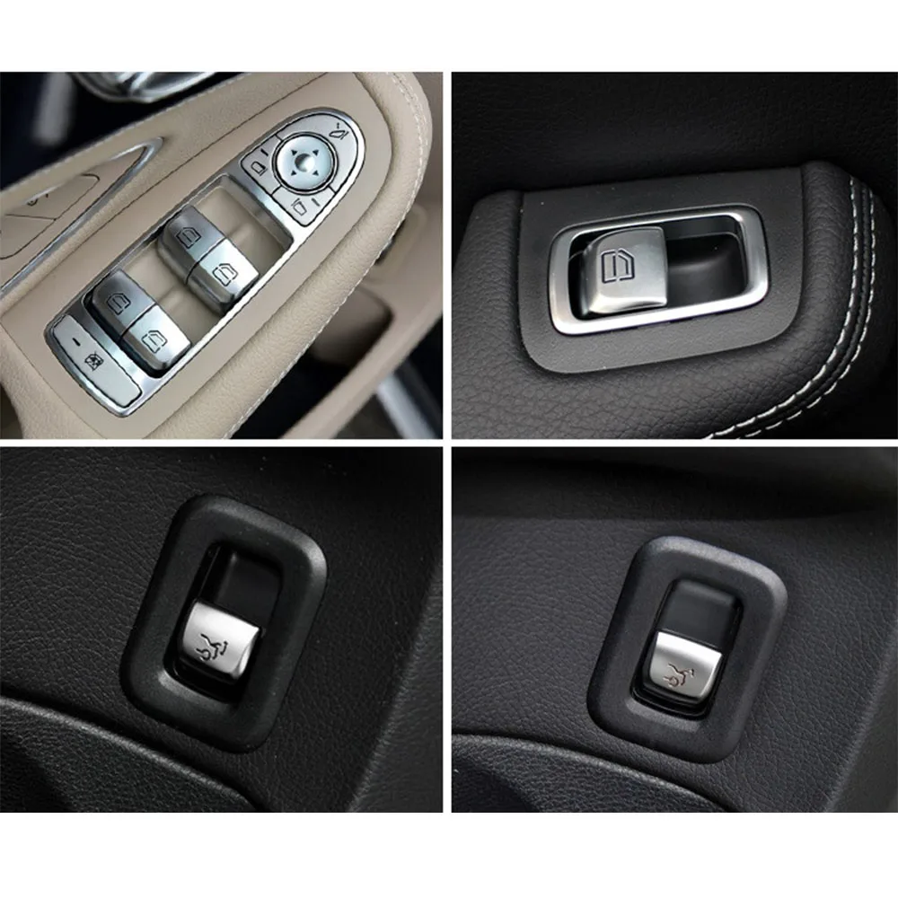 DJSona Window Button Glass Lifter Switch Trunk Tailgate Boot Luggage Back Door for Mercedes-Benz C class W205 GLC W253 Car Acces |
