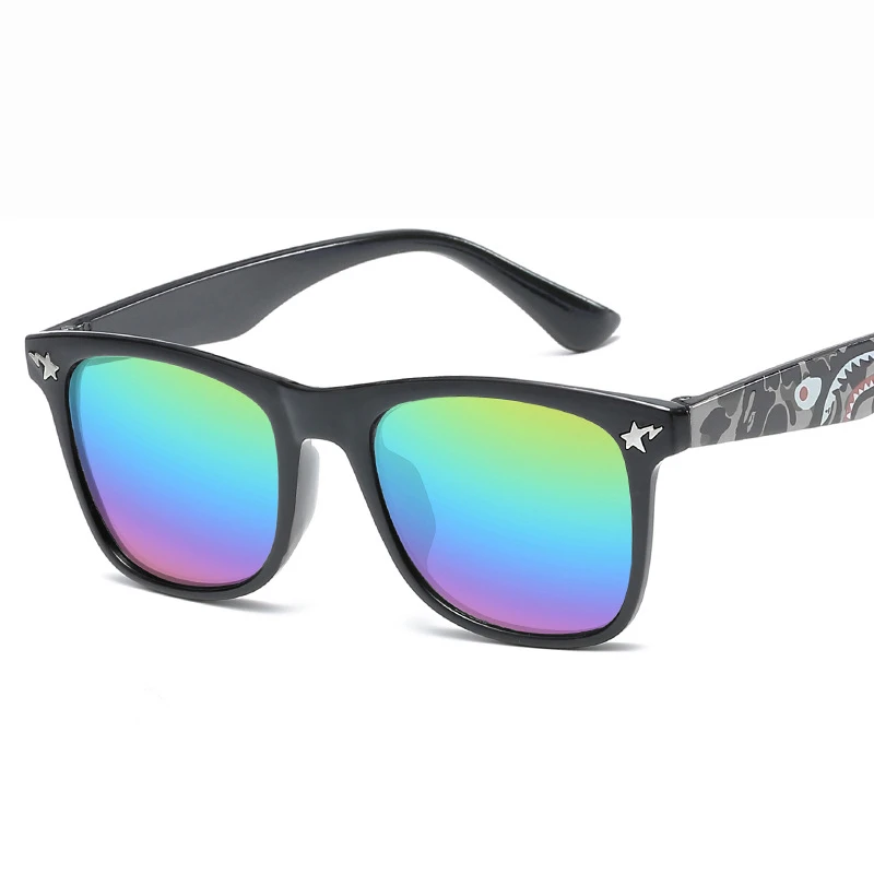 Солнцезащитные очки для мальчиков и девочек модные украшения от уф излучения с