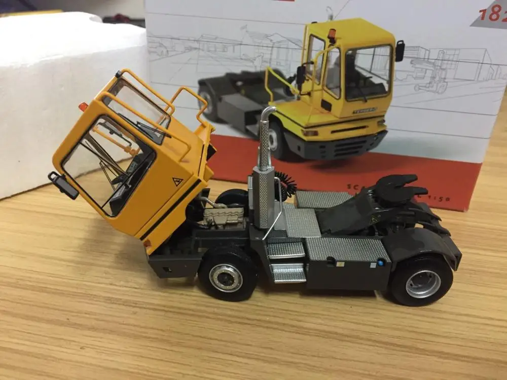 

Редкий! Модель литая грузовика Terberg Special Cars YT 182 желтого цвета, модель 1/50