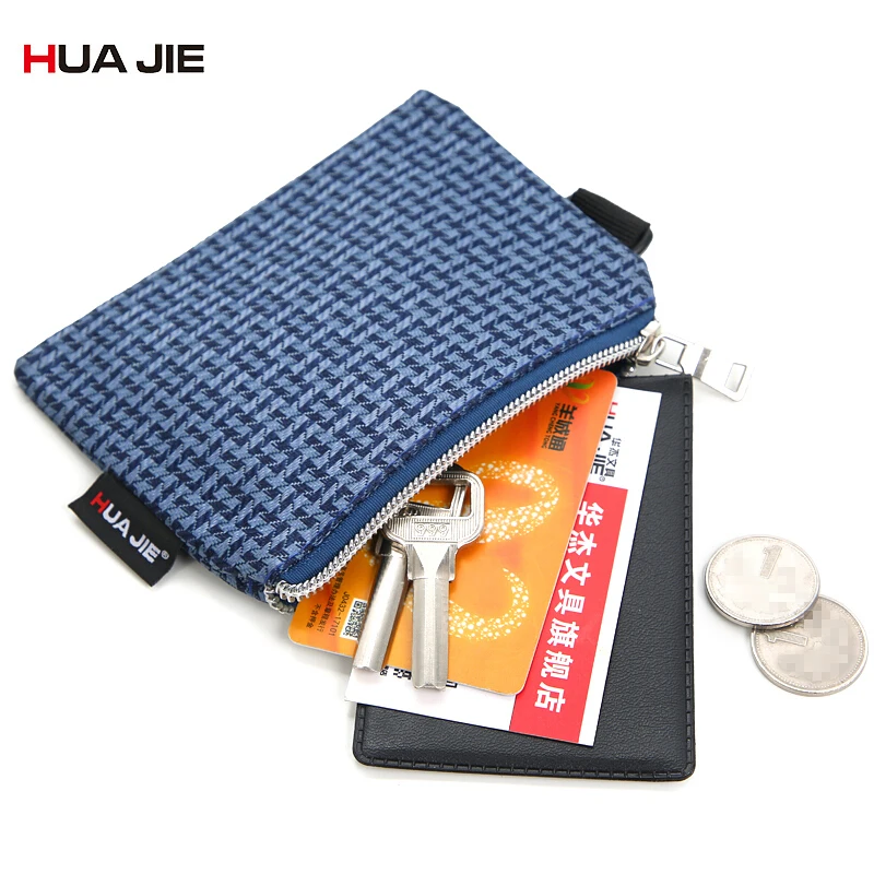 Водонепроницаемая сумка из холста для файлов A6 с молнией для хранения карточек, записных блокнотов и бумаги, случайный цвет.