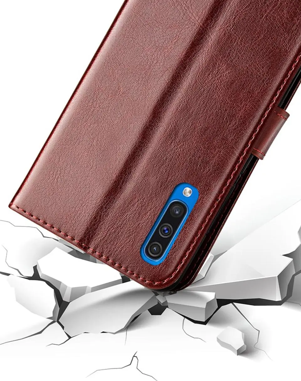 Кожаный чехол-книжка для Samsung Galaxy A50, чехол для телефона, чехол для Samsung Galaxy A10 A20 A30 A40 A60 A70, чехол
