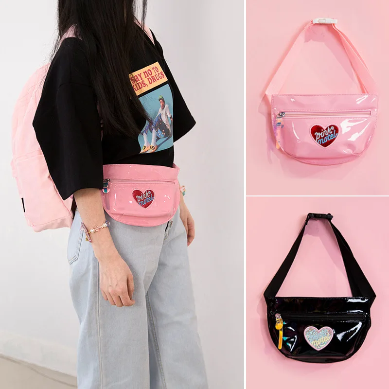 Поясная Сумка женская кожаная многофункциональная для девушек|Поясные сумки| |