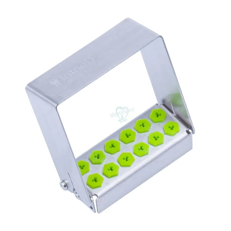 Высококачественный органайзер для имплантации зубов с 12 отверстиями держатель