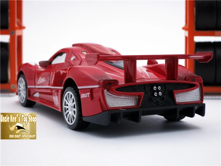 Модель Pagani Zonda металлический автомобиль подарок для детей литые игрушки с