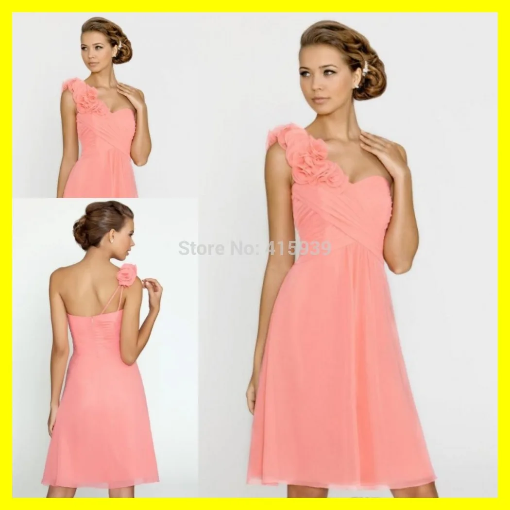 Beachy Bridesmaid Dresses Stores Vintage Affordable Bridesmaids Ivory Uk Adult Sweetheart Built-In Bra One Shoulde 2015 Discount | Свадьбы и