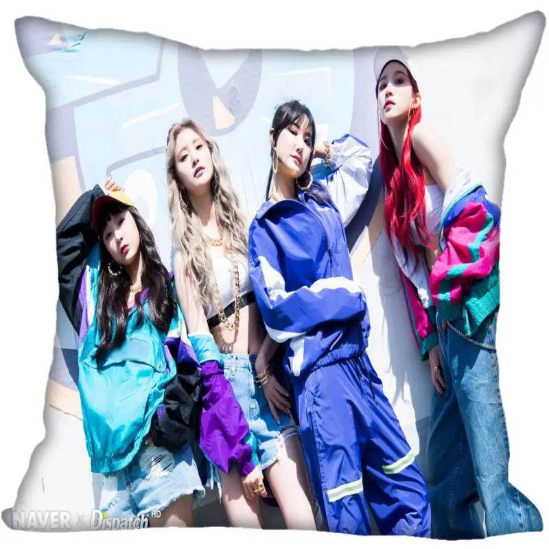 Наволочки шелковые с принтом Kpop EXID 40x40 см 35x35 см|Наволочка| |