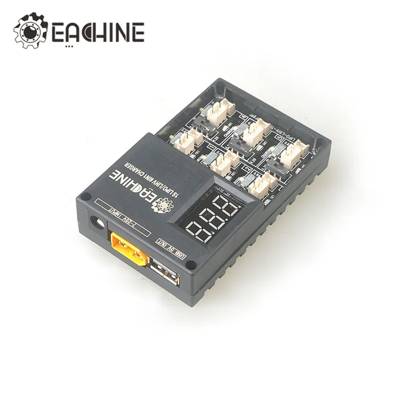 Зарядное устройство 6 в 1 3 8 В 1S Lipo LiHv плата для квадрокоптера Eachine QX65