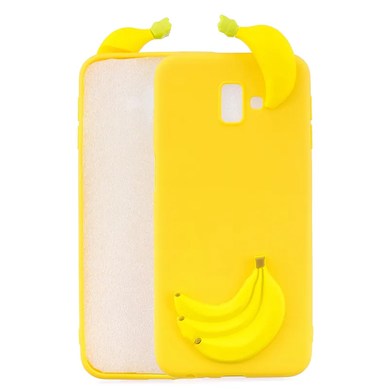 Q Чехол для samsung J6 Plus, чехол для samsung Galaxy J4 J6 Plus, чехол, 3D единорог, панда, кукла, мягкий силиконовый чехол для телефона s - Цвет: Q