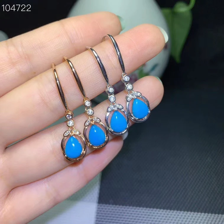 Женские серьги-подвески с крючком из серебра 925 пробы | Украшения и аксессуары