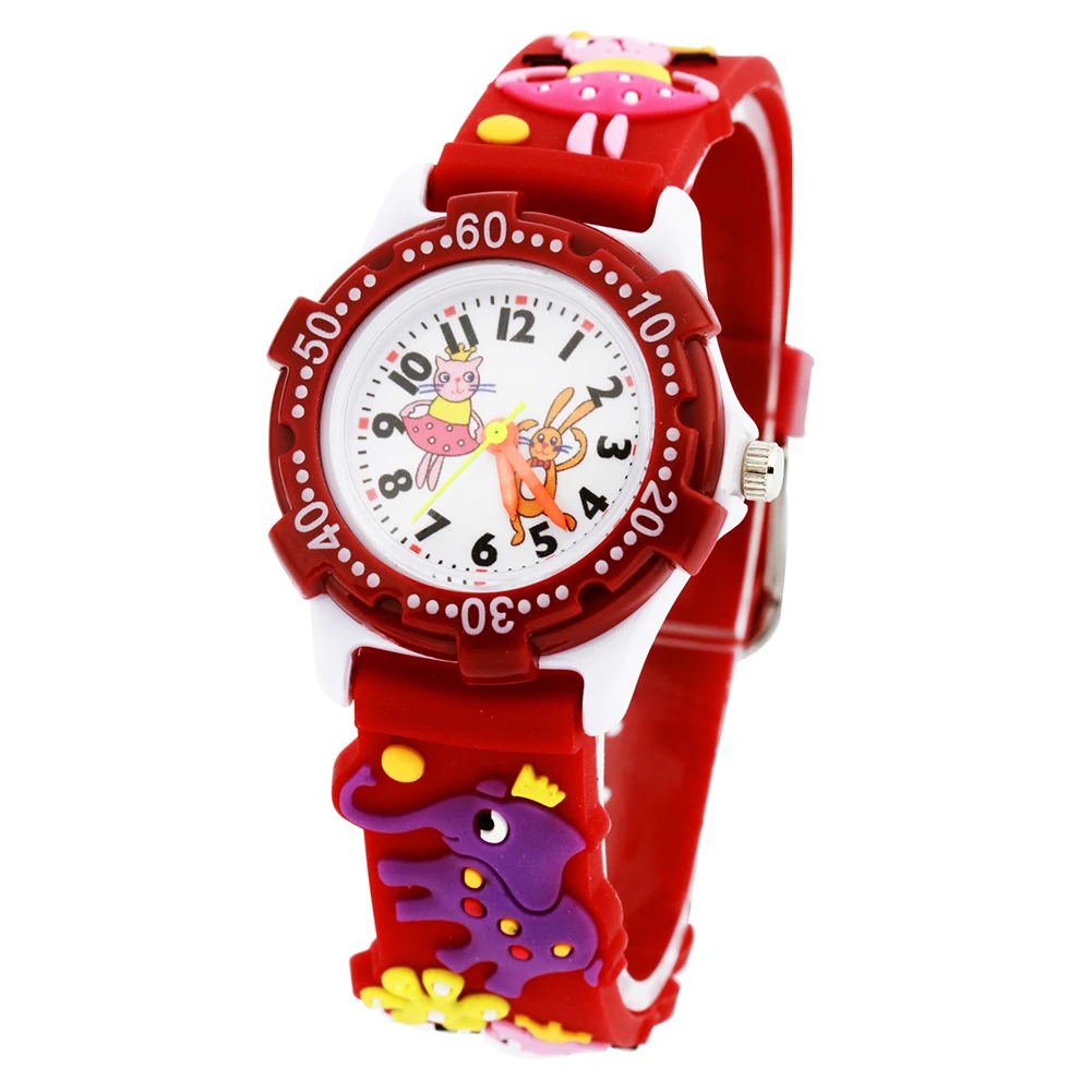 Детский водонепроницаемый ударопрочный Регулируемый силиконовый ремешок для