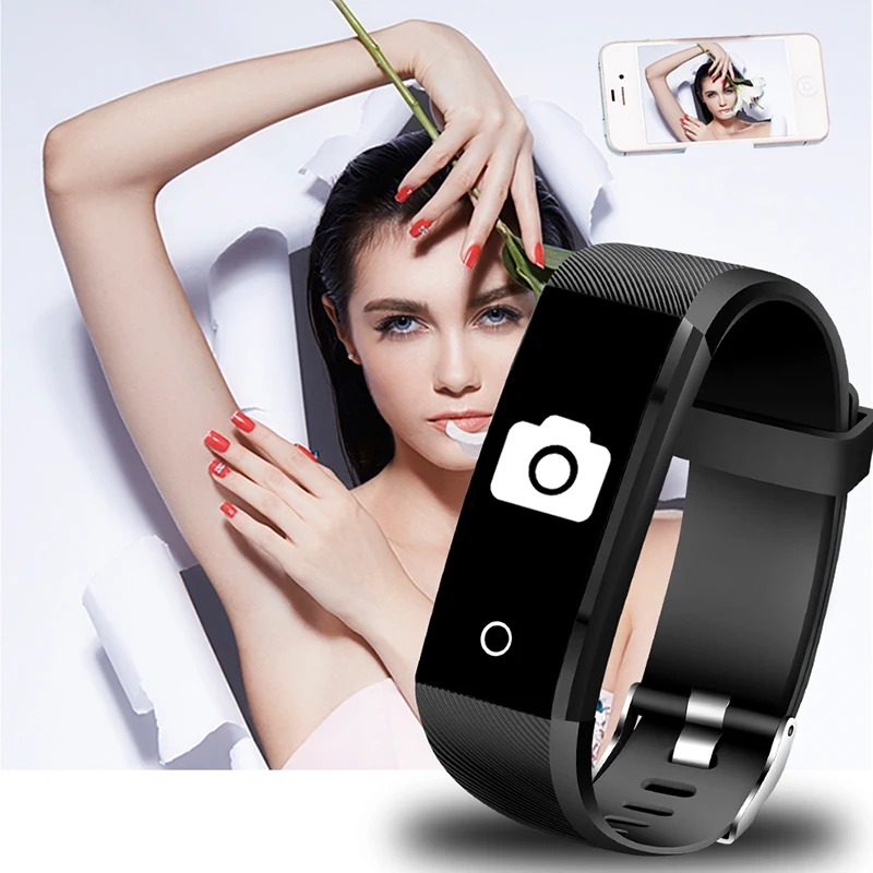 2018New Smartwatch для мужчин фитнес-трекер шагомер спортивные часы кровяное давление