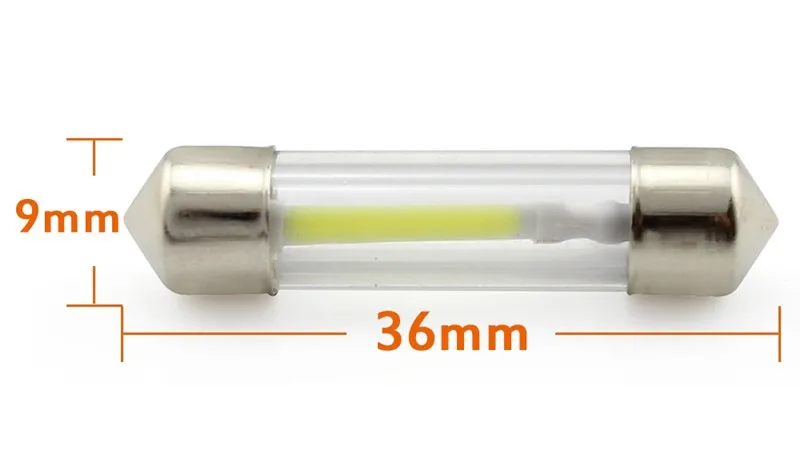 4x festoon led 360 градусов светодиодный автомобильный светильник c5w 36 мм для Чтения