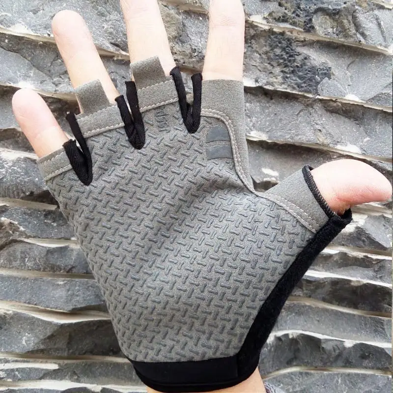 Женские и мужские перчатки без пальцев для тренировок осень 2019|Мужские перчатки|