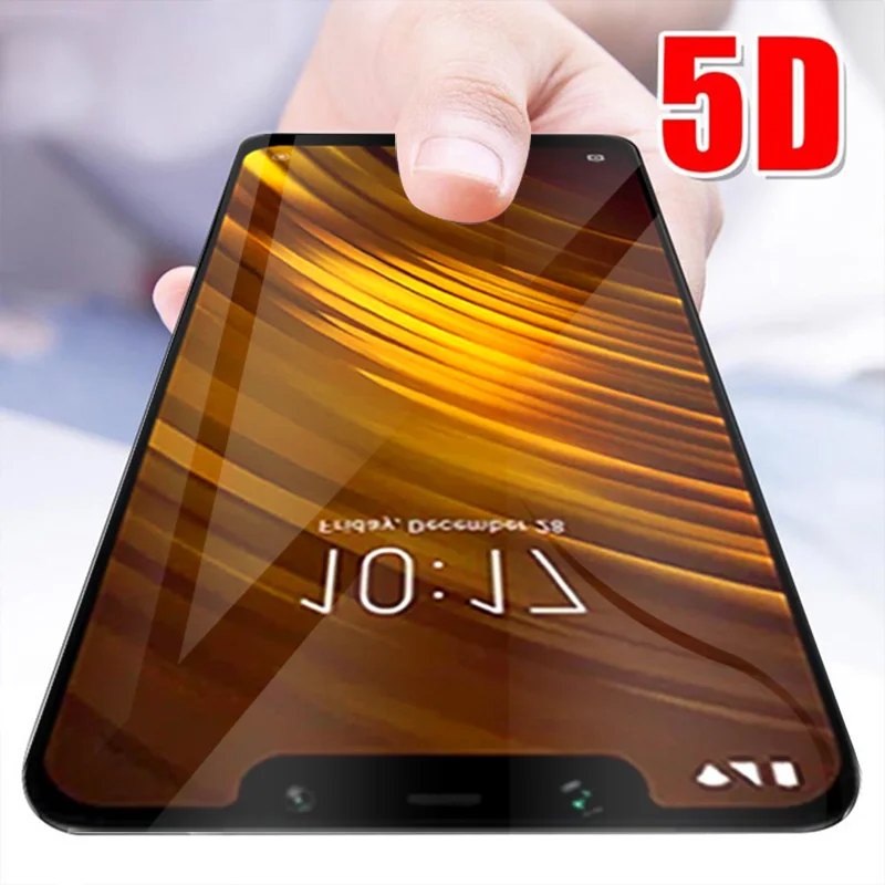 2 шт. 9D стекло для Pocophone F1 чехол из закаленного стекла для Xiaomi Pocophone F1 Poco Poko F 1 Me Lite Защитная пленка для экрана