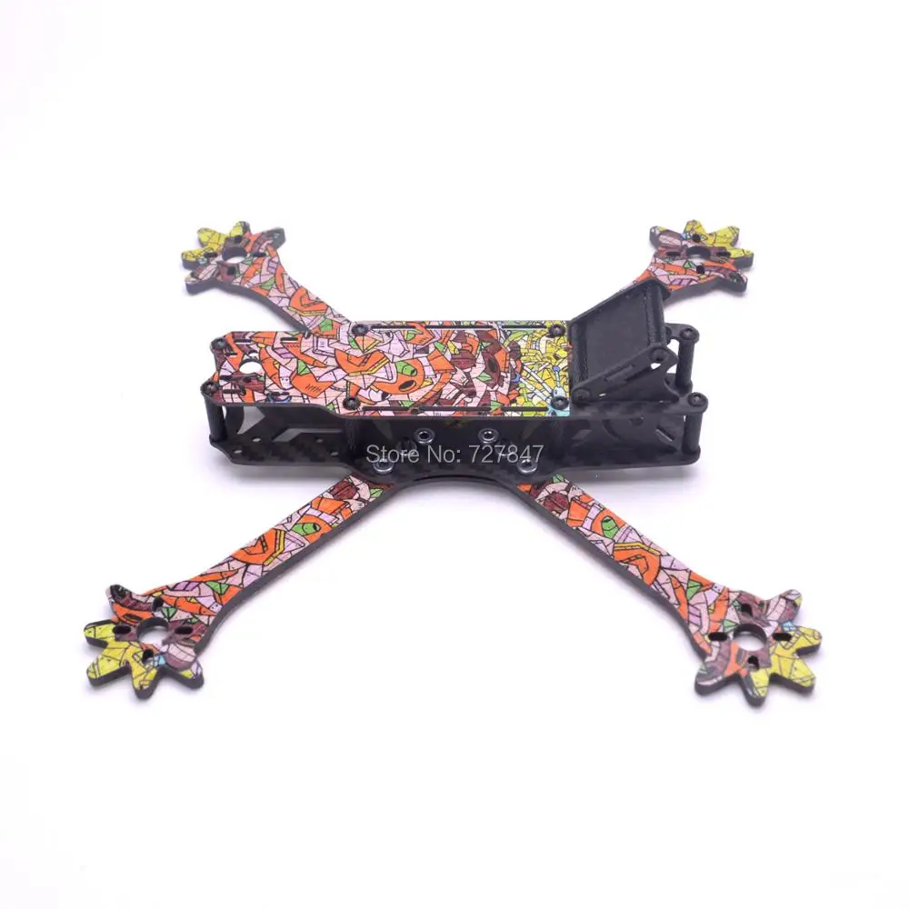 FPV Nova frestyle 235 235 мм True-X рама 3k полностью из углеродного волокна с 4 мм рукоятками для квадрокоптера FPV Racing Drone