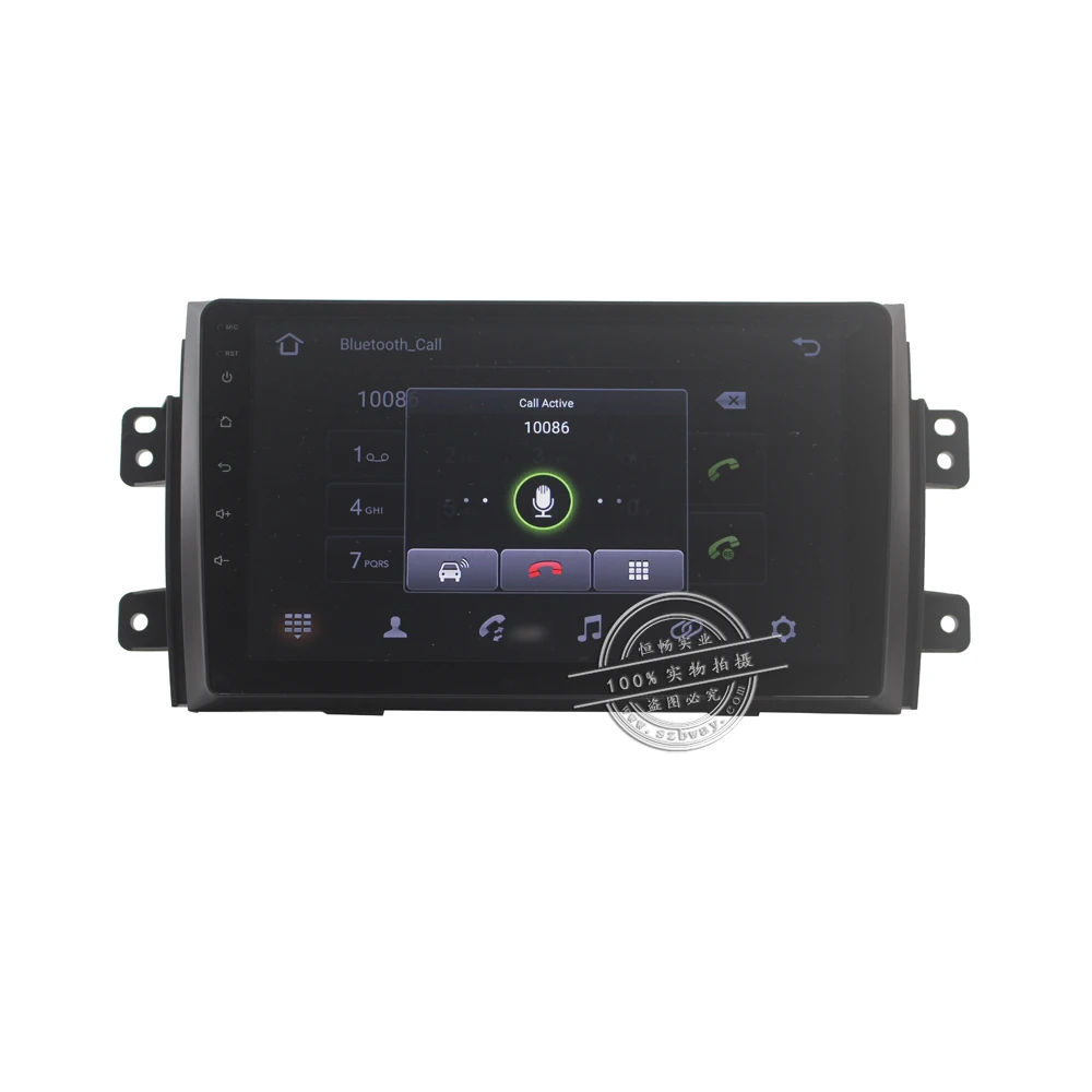 HACTIVOL " 1024*600 четырехъядерный android 9,1 автомобильный радиоприемник для Suzuki SX4 2011- Fiat sedici 2006-2010 автомобильный dvd-плеер gps navi Wifi