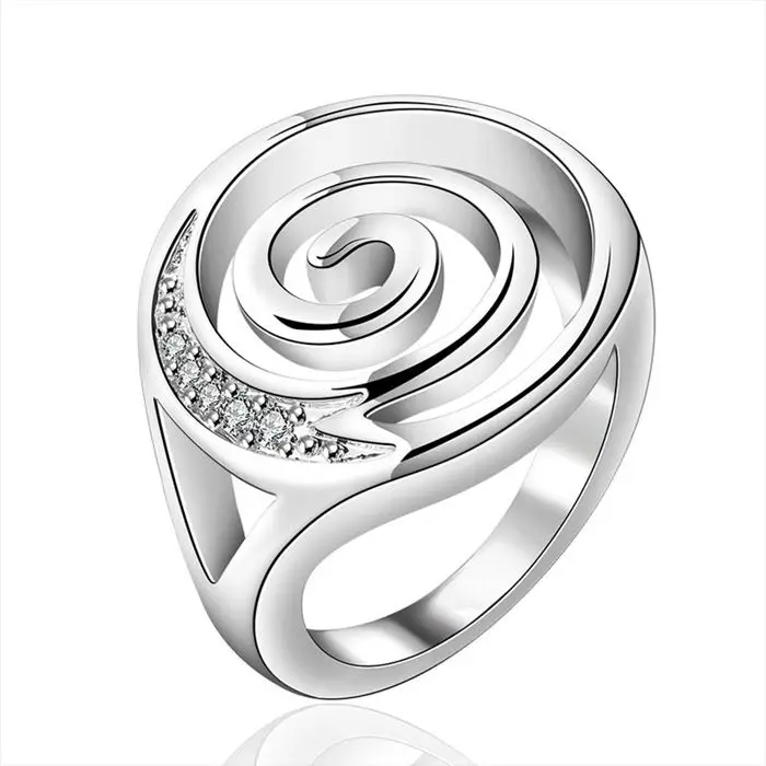 Фото R404 оптовая продажа кольцо из серебра 925 пробы модные ювелирные изделия модное