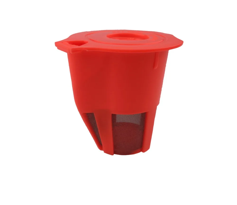 1 шт. многоразового использования наполнение кофейных капсул Pod Cup фильтр кронштейн адаптер для Nescafe dolcee Gusto машины оранжевый цвет