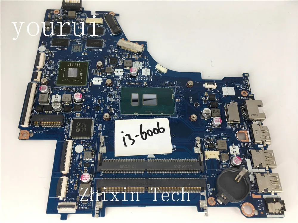 Yourui CSL50/CSL52 LA E791P для HP 250 G6 15 BS материнская плата портативного компьютера с i3 6006u