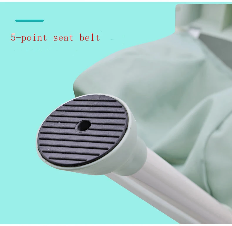 PP Material Safety Children's Dining High Chair Adjustable Foldable Seat Multi-function Portable Baby Feeding Chair For Babies