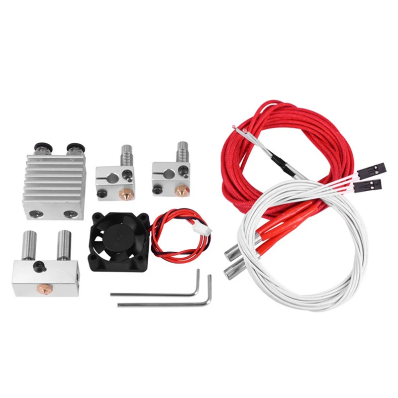 Двойной вход двойное сопло Reprap 3d принтер Bowden печатающая головка два в выхода