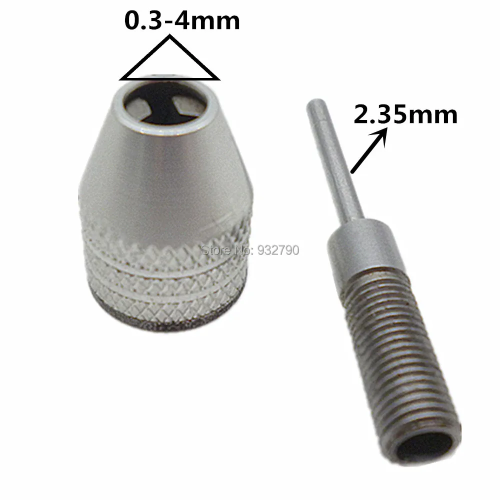 Бесключевой преобразования адаптер патрона для Мощность Ударная дрель 0 3-4 мм