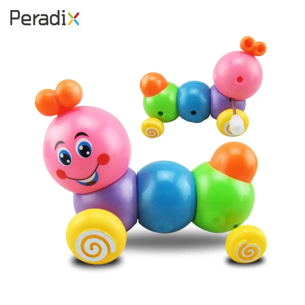 2018 заводная игрушечная гусеница милая с закручиванием для отдыха Прямая